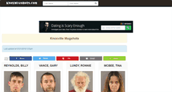 Desktop Screenshot of knoxmugshots.com