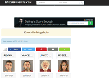 Tablet Screenshot of knoxmugshots.com